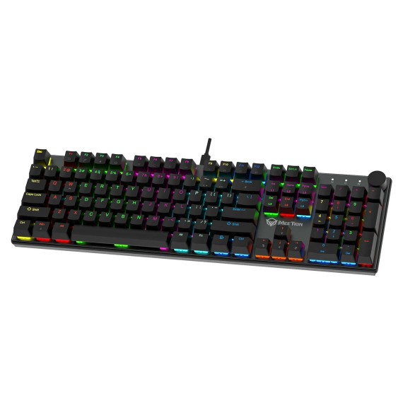 Клавиатура MEETION 60% Layout Wired Mechanical Gaming RU (Black) (MT-MK005)