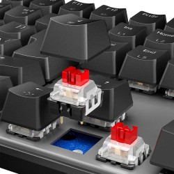 Keyboard MEETION 60% Layout Wired Mechanical Gaming RU (Black) (MT-MK005)