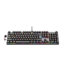 Keyboard MEETION Hot-swap Wired Mechanical Gaming RGB RU (Black) (MT-MK009 Pro)