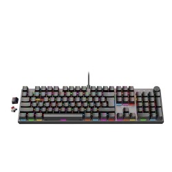 Keyboard MEETION Hot-swap Wired Mechanical Gaming RGB RU (Black) (MT-MK009 Pro)