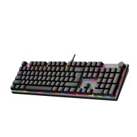 Keyboard MEETION Hot-swap Wired Mechanical Gaming RGB RU (Black) (MT-MK009 Pro)
