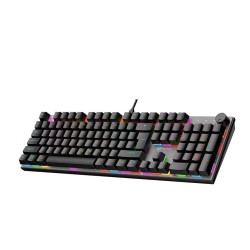 Keyboard MEETION Hot-swap Wired Mechanical Gaming RGB RU (Black) (MT-MK009 Pro)