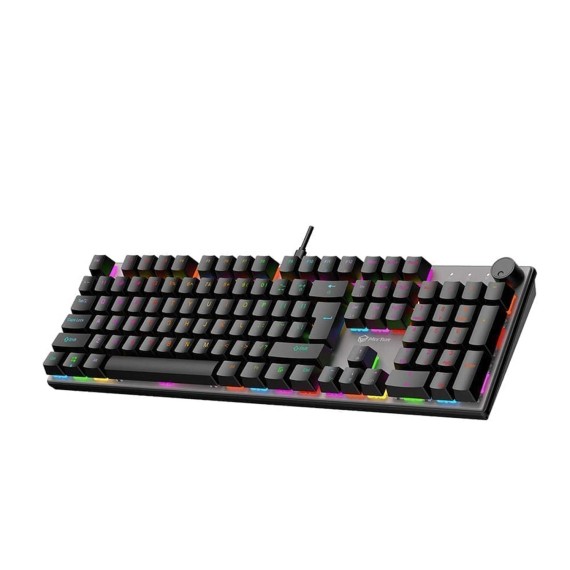 Клавиатура MEETION Hot-swap Wired Mechanical Gaming RGB RU (Black) (MT-MK009 Pro)