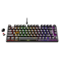 Keyboard MEETION 75% Hot-swap Wired Mechanical RGB Gaming RU (Black) (MT-MK006 Pro)