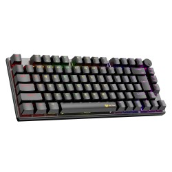 Keyboard MEETION 75% Hot-swap Wired Mechanical RGB Gaming RU (Black) (MT-MK006 Pro)