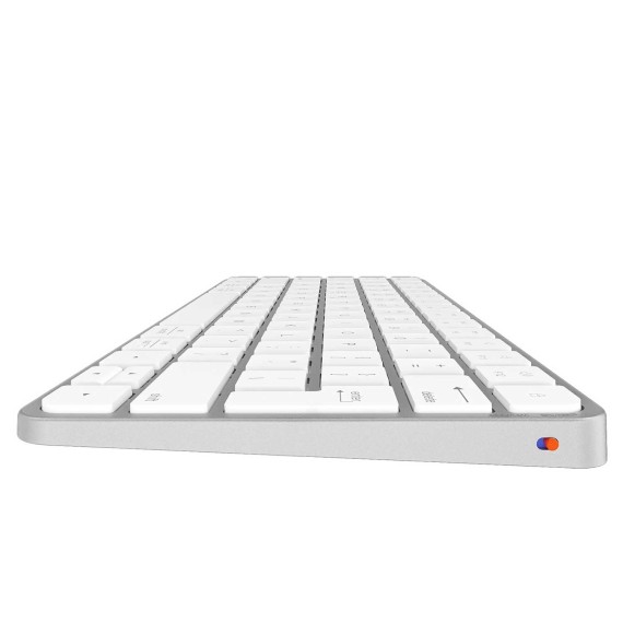 Keyboard MEETION iKey Wrls+BT RU (Silver White) (K230)