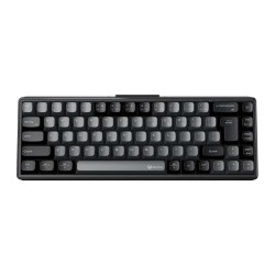 Клавиатура MEETION 65% Layout Triple-Mode Wrls+BT Mechanical Gaming RGB US (Elegant Black) (MT-MK12)