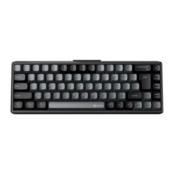 Keyboard MEETION 65% Layout Triple-Mode Wrls+BT Mechanical Gaming RGB US (Elegant Black) (MT-MK12)
