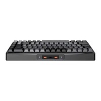 Keyboard MEETION 65% Layout Triple-Mode Wrls+BT Mechanical Gaming RGB US (Elegant Black) (MT-MK12)