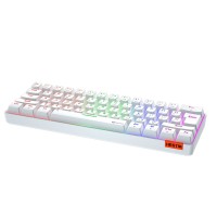 Клавиатура MEETION 60% Layout Wired Mechanical Gaming RU (White) (MT-MK005)