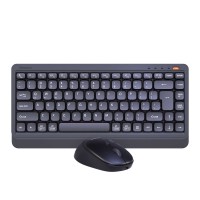 Клавиатура MEETION Mini5000 Wrls+BT Combo US (Gray) 