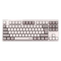 Keyboard MEETION Triple-Mode Wrls+BT Mechanical Gaming RGB RU (Vintage White) (MT-MK14)