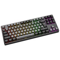 Keyboard MEETION Triple-Mode Wrls+BT Mechanical Gaming RGB US (Elegant Black) (MT-MK14)