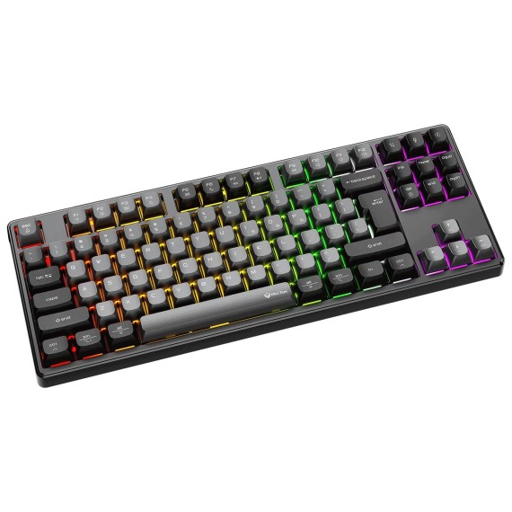 Ստեղնաշար MEETION Triple-Mode Wrls+BT Mechanical Gaming RGB US (Elegant Black) (MT-MK14)