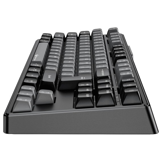 Ստեղնաշար MEETION Triple-Mode Wrls+BT Mechanical Gaming RGB US (Elegant Black) (MT-MK14)