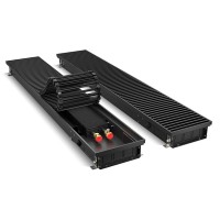 Внутрипольный конвектор ROYAL THERMO ATRIUM-75/200/800-DG-U-BL BLACK 
