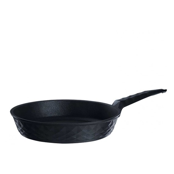 Casserols set FALEZ 15274 BIO-DIAMOND BLACK 7PC 