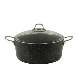 Casserols FALEZ 15311 BLACK LINE S.S HANDLE SAUCEPAN 28CM (BLN3007)