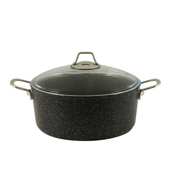 Casserols FALEZ 15311 BLACK LINE S.S HANDLE SAUCEPAN 28CM (BLN3007)