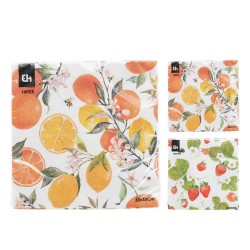 Декоративная салфетка KOOPMAN 602000690 NAPKINS 33x33CM 16PCS 2ASS SPRING-SUMMER (422796)