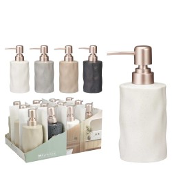 Диспенсер для жидкого мыла KOOPMAN 793000210 SOAP DISPENSER STONEWARE 4ASS (569354)