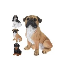 Decorate objects KOOPMAN DOG SITTING 3ASS DESIGN 27CM (795201350)