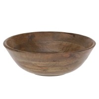 Bowl KOOPMAN A55700090 BOWL MANGO WOOD 30X10CM (945639)