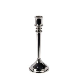 Candlestick KOOPMAN CANDLE HOLDER 22CM SILVER (A98100320)
