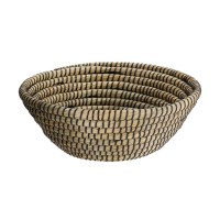 Box and baskets KOOPMAN BD3000120 BASKET ROUND DIA 32X12CM BLACK (787475)
