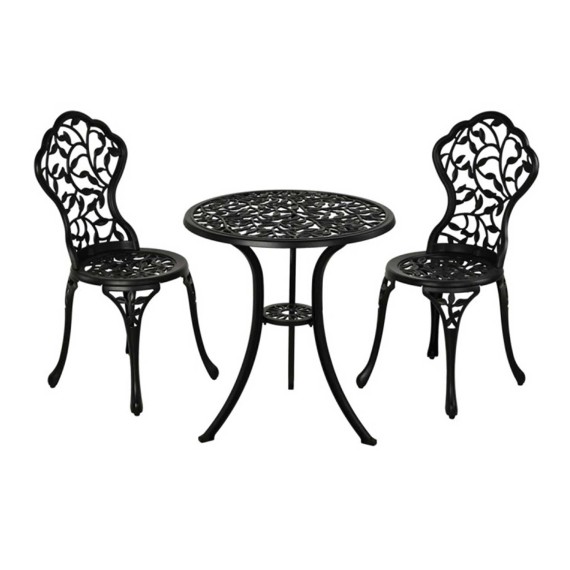 Այգու հավաքածու KOOPMAN BISTRO SET ALUMINIUM 3PCS (YA3000090)