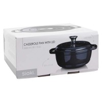 Casserols KOOPMAN C85000200 PAN CAST IRON 22CM GREY (762168)