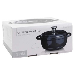 Կաթսաներ KOOPMAN C85000200 PAN CAST IRON 22CM GREY (762168)