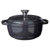 Casserols KOOPMAN C85000200 PAN CAST IRON 22CM GREY (762168)