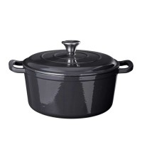 Casserols KOOPMAN C85000210 PAN CAST IRON 26CM GREY (762403)