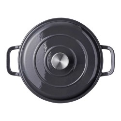 Կաթսաներ KOOPMAN C85000210 PAN CAST IRON 26CM GREY (762403)