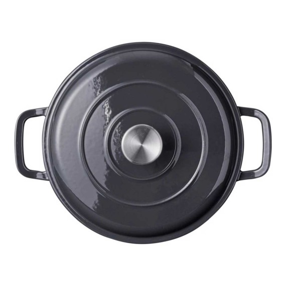 Casserols KOOPMAN C85000210 PAN CAST IRON 26CM GREY (762403)
