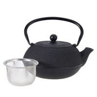 Kettles/tea makers KOOPMAN C85000370 TEAPOT COST IRON 0.5L BLACK (843362)