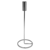 Подсвечник KOOPMAN CANDLE HOLDER 25CM SILVER (A67101420)
