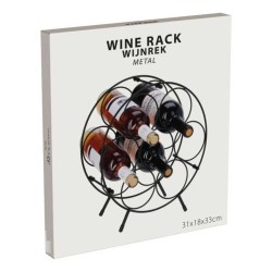 Holder KOOPMAN DD1001040 WINE RACK METAL FOR 7 BOTTLE (364928)