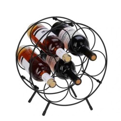 Holder KOOPMAN DD1001040 WINE RACK METAL FOR 7 BOTTLE (364928)