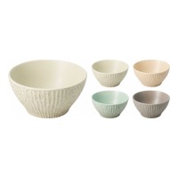 Bowl KOOPMAN DN1900780 STONEWARE 4ASS URBAN THEME CLR (503617)