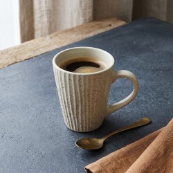 Cup KOOPMAN DN1900800 STONEWARE 4ASS URBAN THEME CLR (503648)