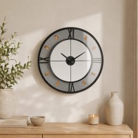 Clock KOOPMAN METAL WITH GLASS (HZ1303700)