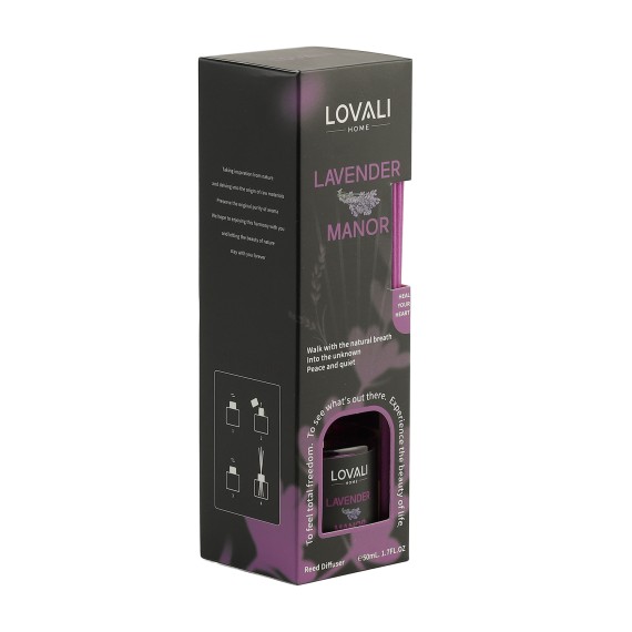 Fragrance for home XIMI 6937926372475 LAVENDER MANOR DIFFUSER 50ML (372475)