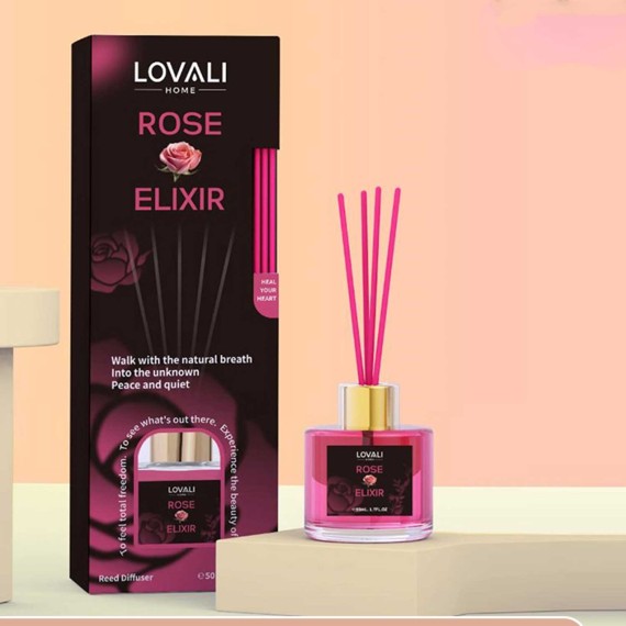 Օդի թարմացուցիչ XIMI 6937926372482 ROSE ELIXIR DIFFUSER 50ML (372482)