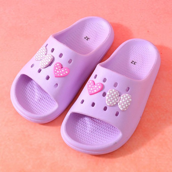 Летние тапочки XIMI 6941963953108 FUN DIY HOLE KIDS SLIPPERS 32 (PURPLE) (953108)
