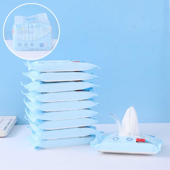 Уход за лицом XIMI 6941963962803 PACKS PORTABLE HAND AND MOUTH WET WIPES (962803)