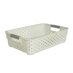 Ящик для хранения XIMI 6941963979405 B ROOM HOLLOW PLASTIC STORAGE BOXES L (WHITE) (3979405)