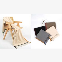 Scarves XIMI 6941963983457 SIMPLE ELEGANT TASSEL WINTER SCARF (983457)