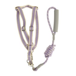 Accessories for animals XIMI 6941963989787 2.0CM NEW COTTON ROUND LEASH AND HARNESS SET (989787)